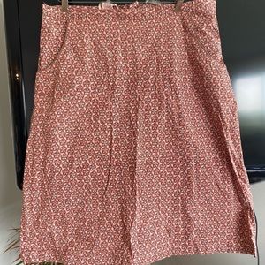 April Cornell 100% cotton skirt. Great pattern